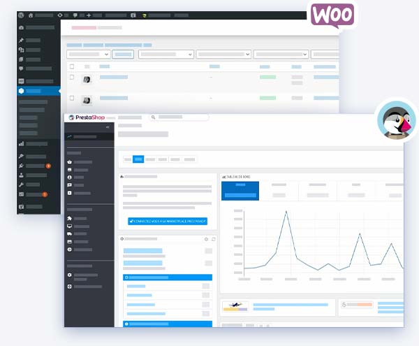 Prestashop ou Woocommerce au choix